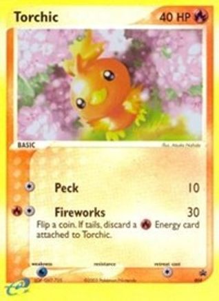 Torchic - 008 (e-League)/40 - Nintendo Promos Reverse Holofoil