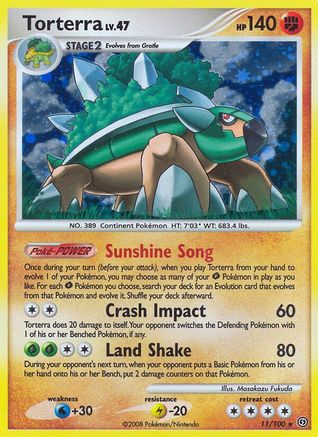 Torterra/100 - Stormfront Holofoil