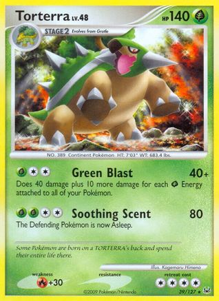 Torterra/127 - Platinum Reverse Holofoil