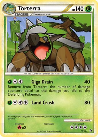 Torterra/95 - Unleashed Reverse Holofoil