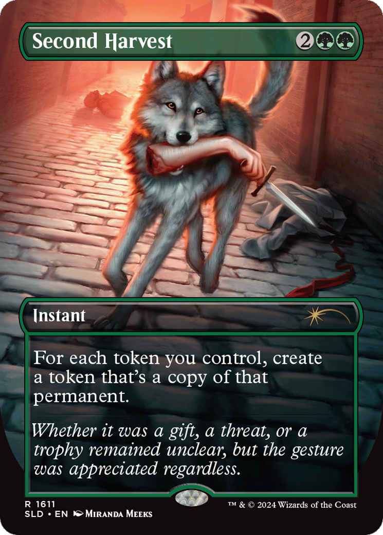 Second Harvest (1611) (SLD-1611) - Secret Lair Drop (Borderless) Foil