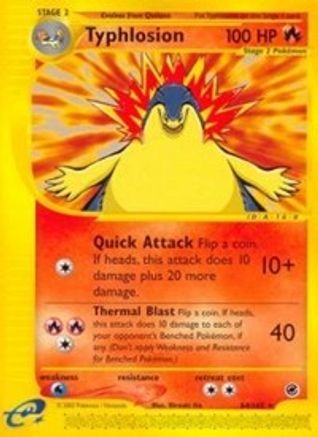 Typhlosion (64)/165 - Expedition Reverse Holofoil