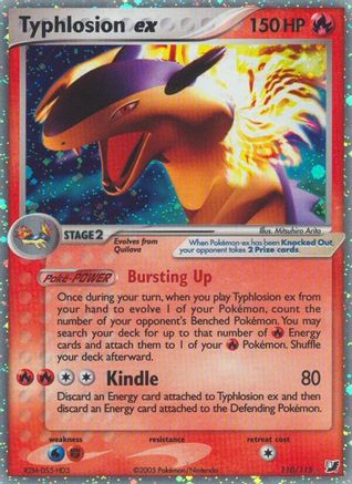 Typhlosion ex/115 - Unseen Forces Holofoil