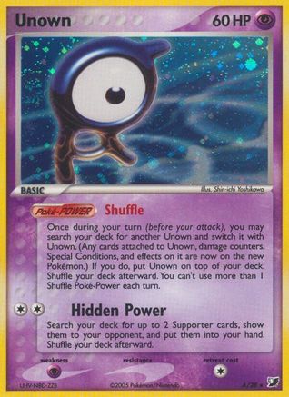 Unown (A)/115 - Unseen Forces Holofoil