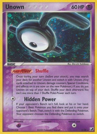 Unown (E)/115 - Unseen Forces Holofoil