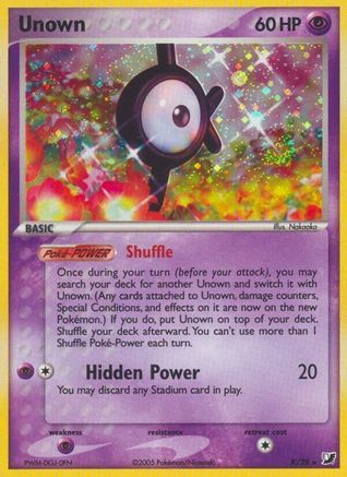 Unown (K)/115 - Unseen Forces Holofoil