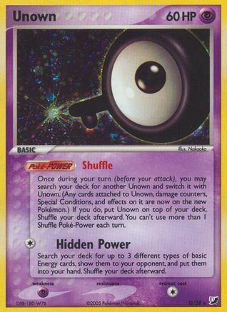 Unown (Q)/115 - Unseen Forces Holofoil