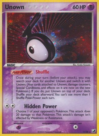 Unown (T)/115 - Unseen Forces Holofoil