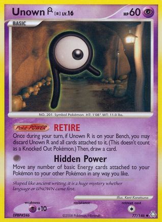 Unown (R) 77/146 - Legends Awakened