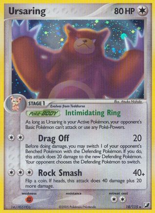 Ursaring/115 - Unseen Forces Reverse Holofoil