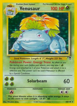 Venusaur/110 - Legendary Collection Reverse Holofoil