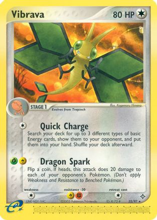 Vibrava - 22/97 22/97 - Dragon Reverse Holofoil