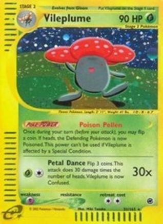 Vileplume (31)/165 - Expedition Holofoil