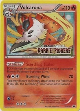 Volcarona - BW40 (Prerelease)/101 - Black and White Promos Holofoil