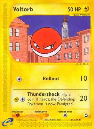 Voltorb (64)/147 - Aquapolis