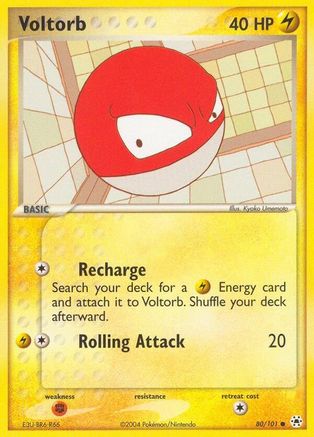 Voltorb/101 - Hidden Legends Reverse Holofoil