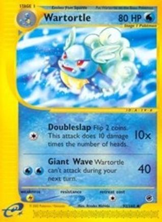 Wartortle/165 - Expedition Reverse Holofoil