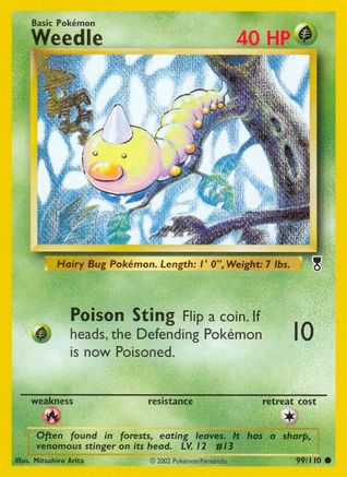 Weedle/110 - Legendary Collection