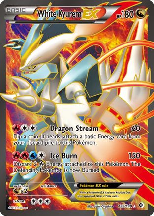 White Kyurem EX (146 Full Art)/149 - Boundaries Crossed Holofoil