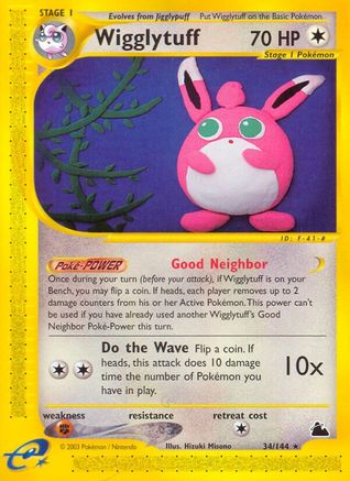 Wigglytuff/144 - Skyridge Reverse Holofoil