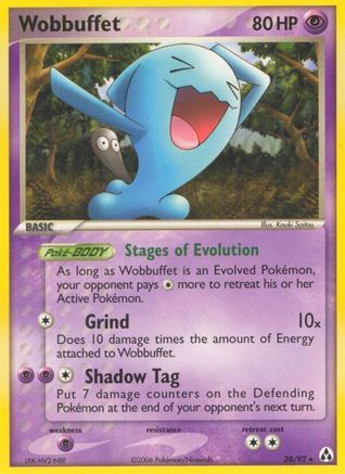 Wobbuffet/92 - Legend Maker Reverse Holofoil