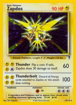 Zapdos/110 - Legendary Collection Holofoil