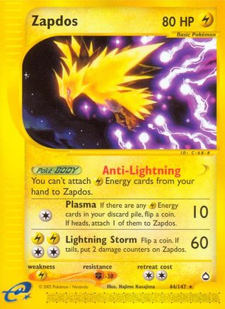 Zapdos/147 - Aquapolis