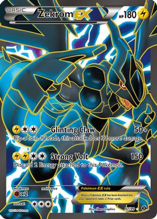Zekrom EX (97 Full Art)/99 - Next Destinies Holofoil
