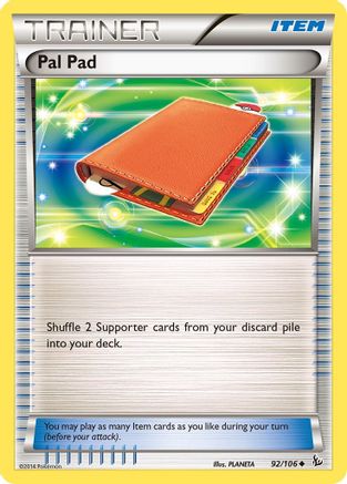 Pal Pad 92/106 - XY  Flashfire