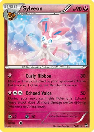 Sylveon 72/111 - XY  Furious Fists