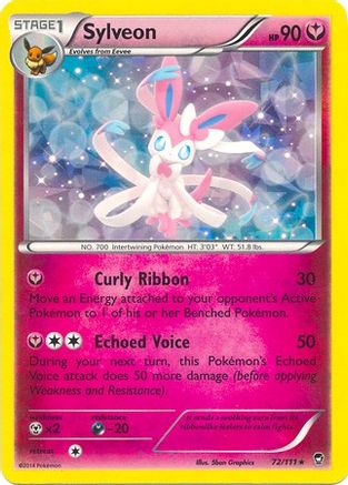 Sylveon - 72/111 (XY Furious Fists) - Deck Exclusives Holofoil