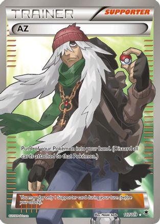 AZ (117 Full Art) 117/119 - XY  Phantom Forces Holofoil