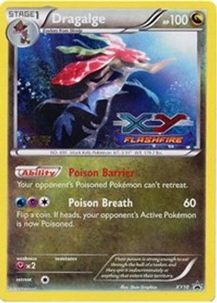 Dragalge - XY10 (Prerelease) [Staff] - XY Promos Holofoil