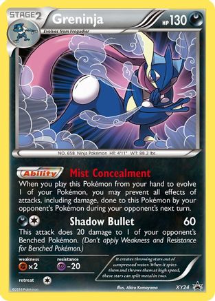 Greninja - XY24/211 - XY Promos Holofoil
