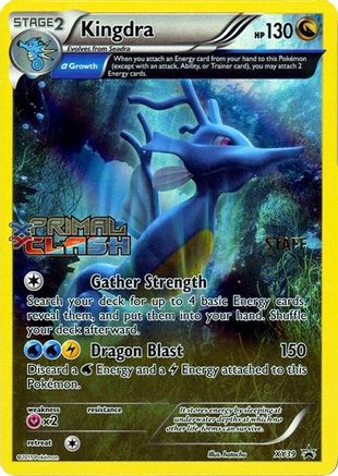 Kingdra - XY39 (Prerelease) [Staff] - XY Promos Holofoil