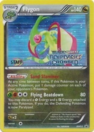 Flygon - BW53 (Prerelease) [Staff] - Black and White Promos Holofoil