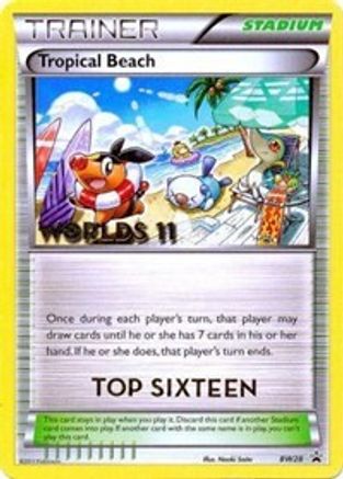 Tropical Beach - BW28 (Worlds 11) [Top 16] - Black and White Promos