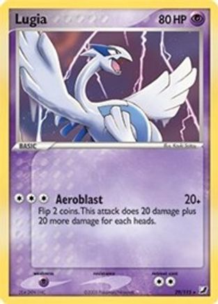 Lugia - 29/115 (EX Unseen Forces) - Deck Exclusives Holofoil