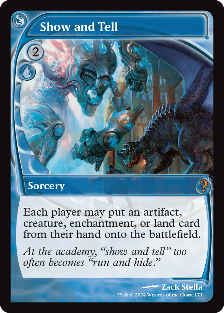 Show and Tell (Future Sight) (MB2-171) - Mystery Booster 2