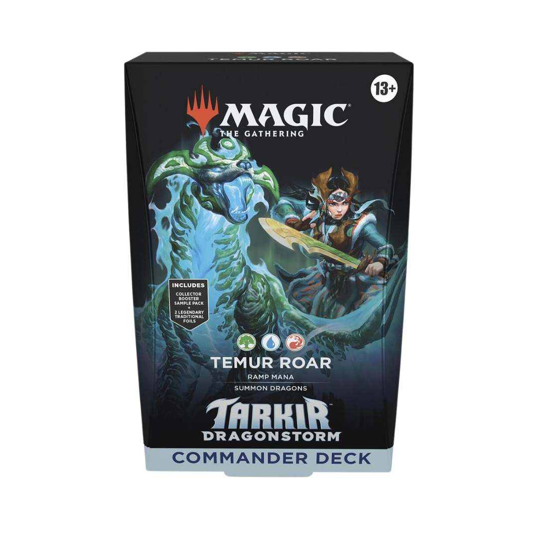 Tarkir Dragonstorm Temur Roar Commander Deck