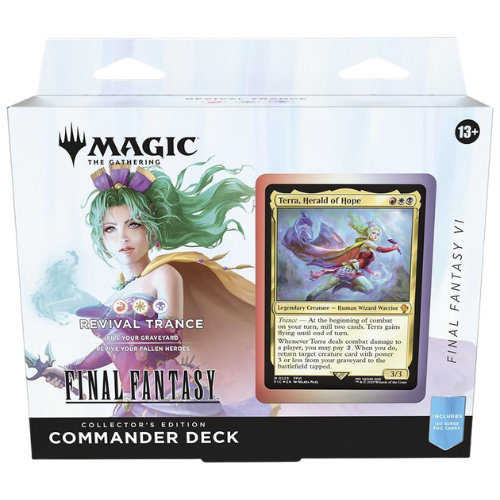 FINAL FANTASY Commander Deck - FINAL FANTASY VI Revival Trance (Collector's Edition)