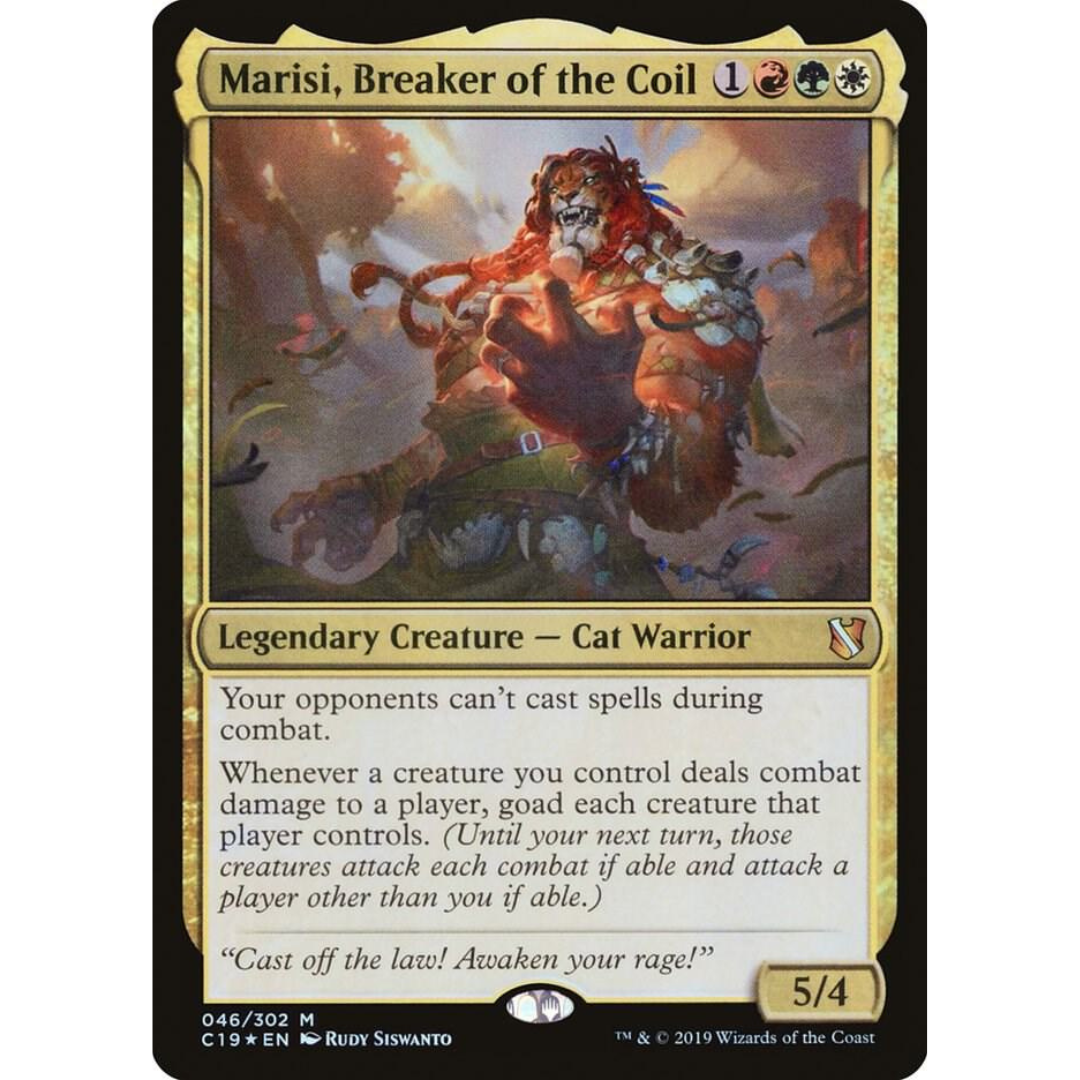 Marisi, Breaker of the Coil (Foil) [046/302] Commander 2019