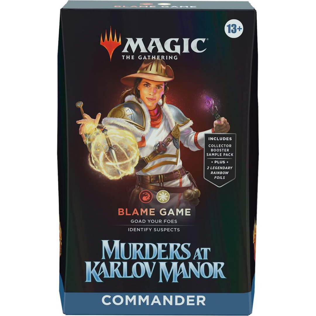 MTG Blame Game Commander Deck : Murders at Karlov Manor