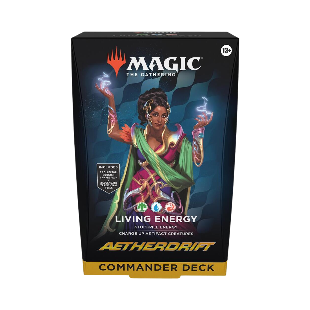 Aetherdrift Commander Deck - Living Energy