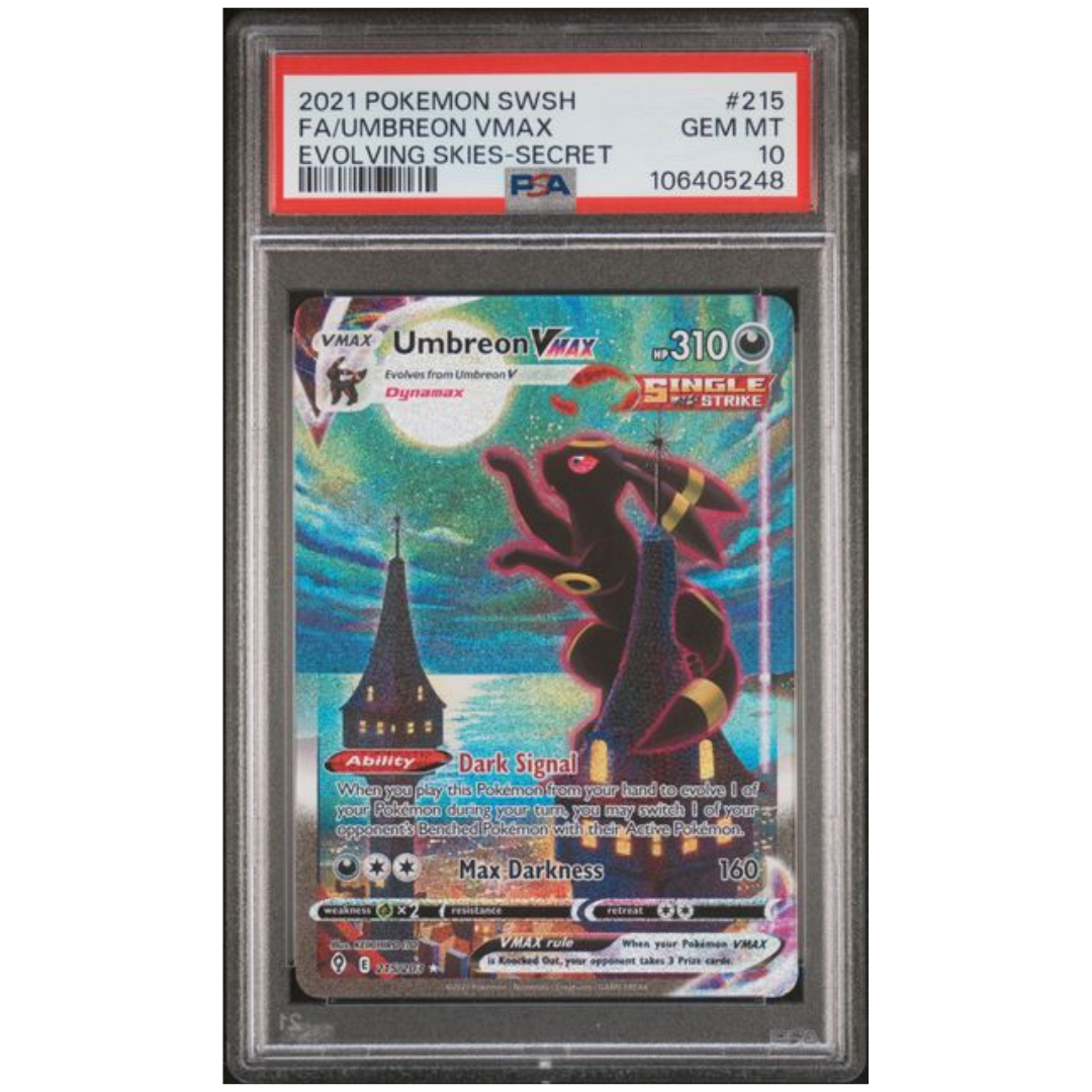Umbreon Vmax Alt Art #215 PSA 10