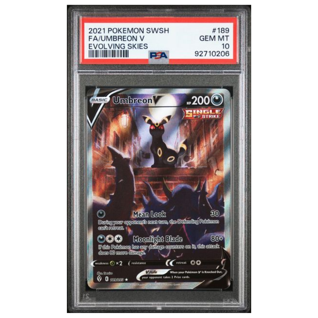 Umbreon V Alt Art 189 PSA 10