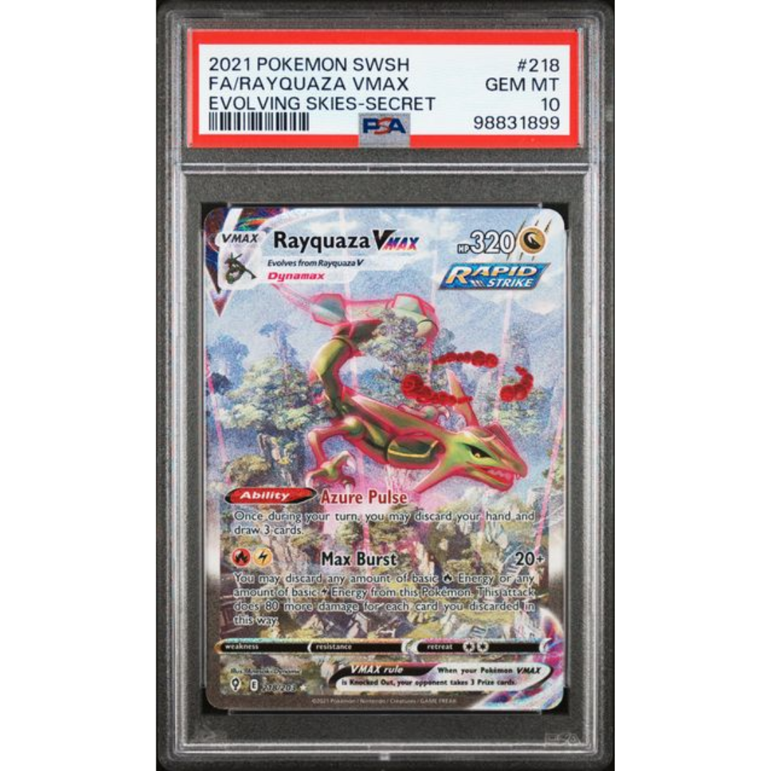 Rayquaza Vmax Alt Art PSA 10