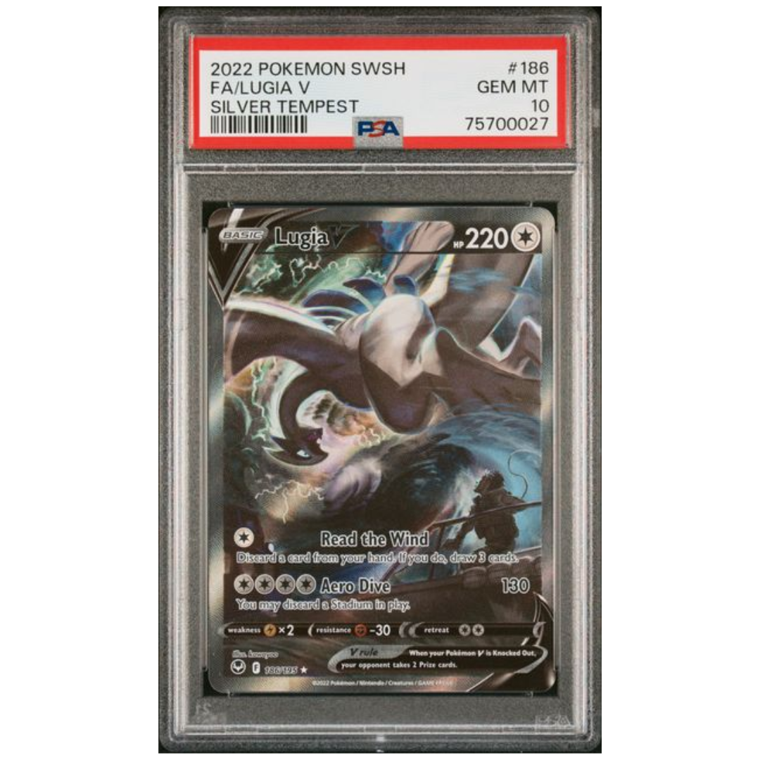 Lugia V Alt Art #186 PSA 10