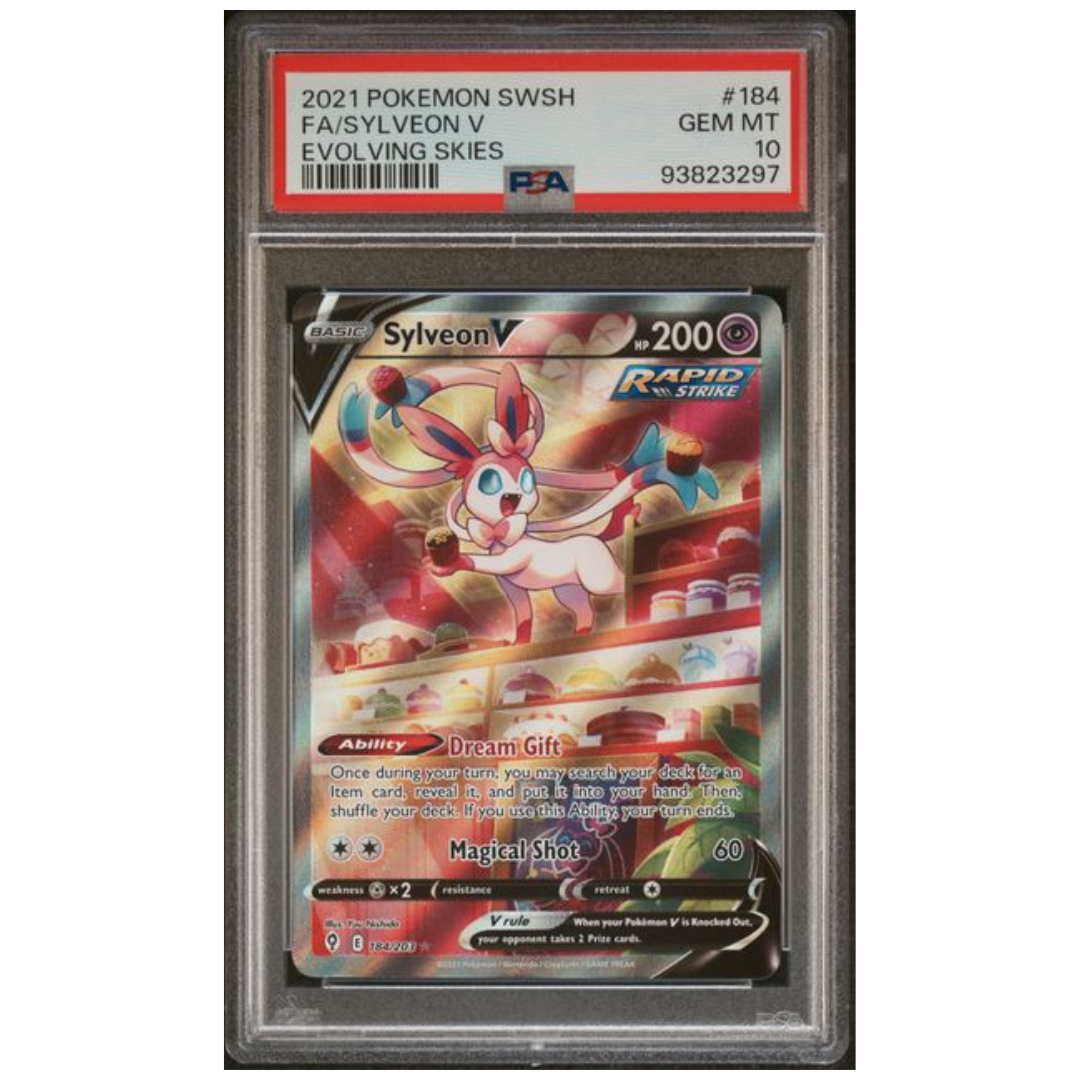 Sylveon V Alt Art #184 PSA 10