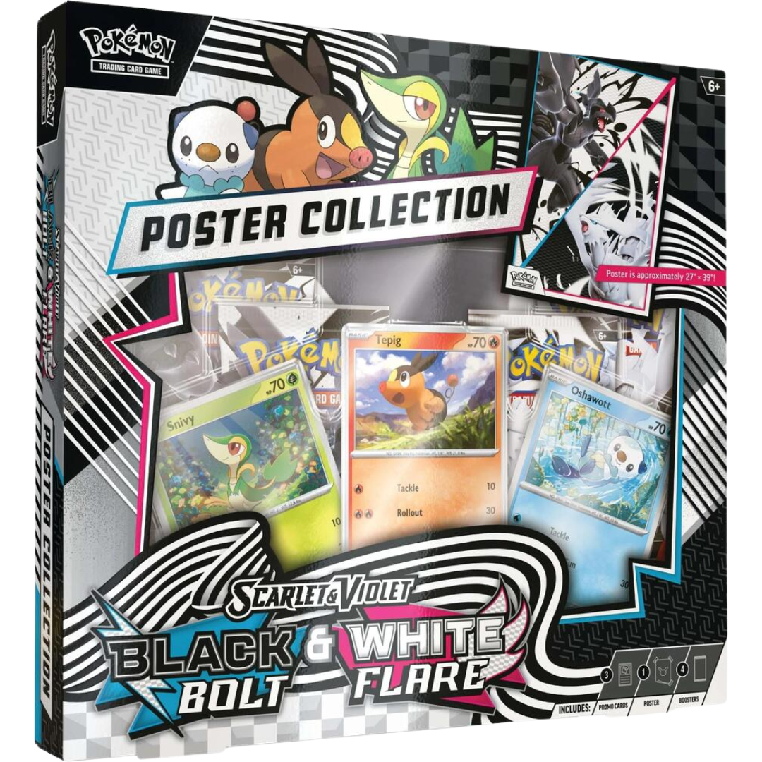 Black Bolt/White Flare Unova Poster Collection